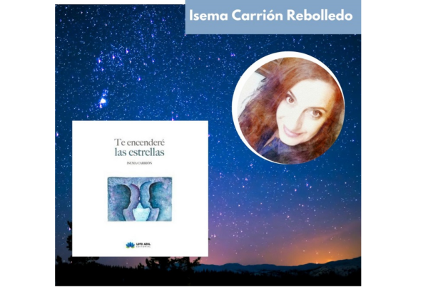 Isema Carrión se embarca en una nueva aventura artística con el lanzamiento de su libro de poesía 'Te encenderé las estrellas'.