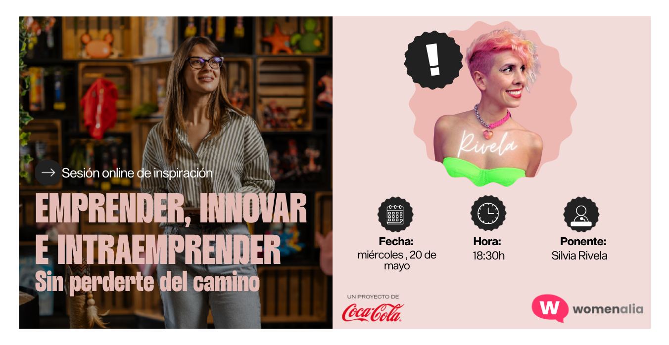 Silvia Rivela ponente webinar GIRA Mujeres Coca-Cola y Womenalia 2026